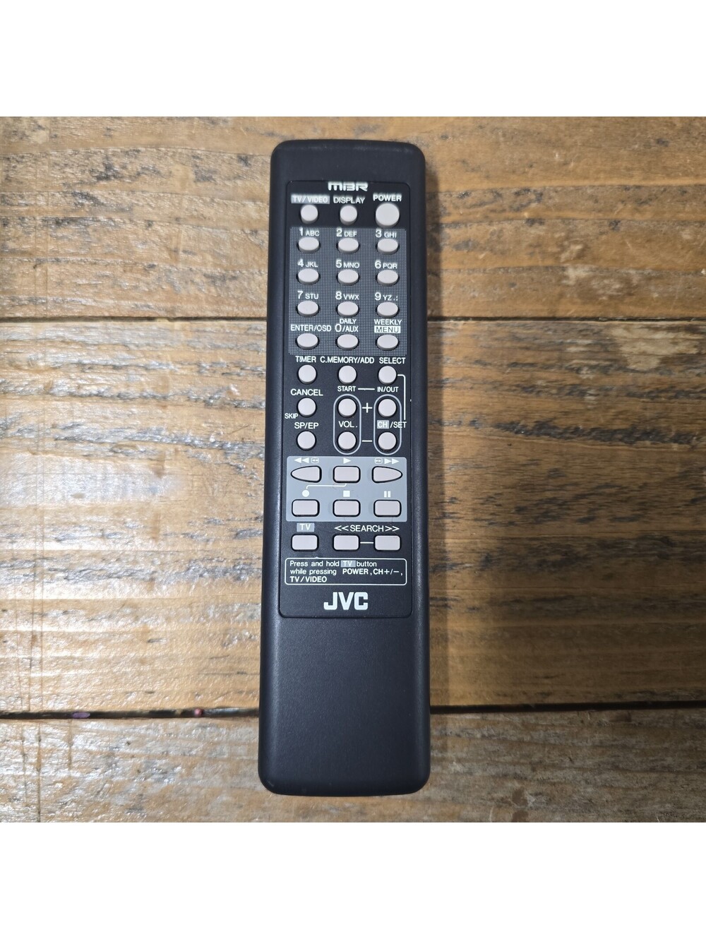 JVC Remote Control MBR UR64EC1339 TV VCR Video Genuine OEM